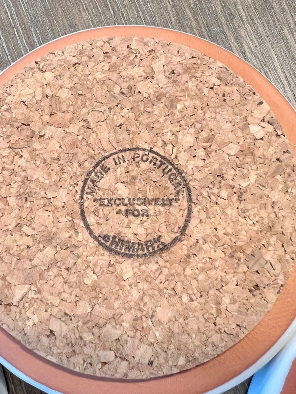 Made in Portugal-Set of 4 Terracotta/Clay coasters